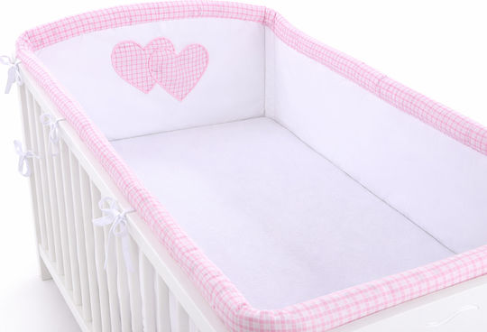 Bobono Πάντα Κλασική Εσωτερική Pink Heart Grid