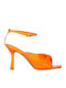 Leather Orange Sandals
