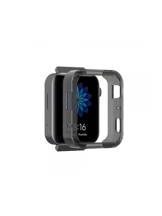 Калъф Защитен Силиконов В Сив Цвят За Xiaomi Mi Watch Lite