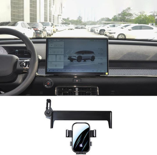 Toyota Bozhi Bz3x 2025 14.6 Inch Car Screen Phone Mount Extension Arm Black