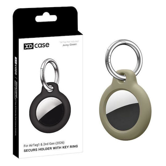 Xdcase Θήκη για AirTag σε Πράσινο χρώμα