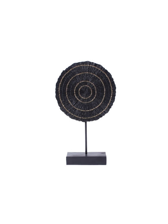 Tuisi Διακοσμητικο Totem 26x8x43cm Polyresin Μαυρο Χρυσο C542936