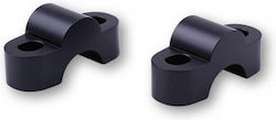 Lsl Σετ Αποστάτες Τιμονιού 15mm Black 121re15sw
