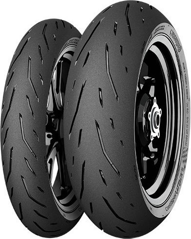 Continental Contisportattack 120/70B17 B Fără Cameră De Aer Anvelopă Pentru Motocicletă Partea Din Față