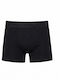 Herren Boxershorts Schwarz 2er Pack