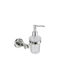 Regina Mare Wall Mounted Glass Silver Dispenser