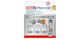 Tesa 57615-00003-00 Metallic White Hangers with Sticker 3 Pieces