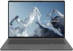 Asus Zenbook A14 UX3407QA-QD519W 14" OLED FHD+ (Snapdragon-X1-26-100/16GB/1.0TB SSD/Windows 11 Home) Исландско Сиво (GR Клавиатура)