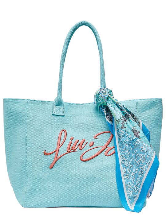 Liu Jo Light Blue Beach Bag