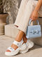 Women's Flat White Sandals