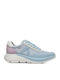 Luxe Γυναικεία Ανατομικά Sneakers Γαλάζιο - Λευκό