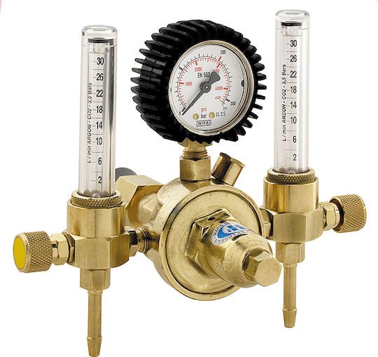 Manometru Regulator Argon Le Lorrain Două Debitmetre