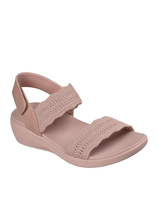 Skechers Arya Καλοκαιρινές Γυναικείες Πλατφόρμε...