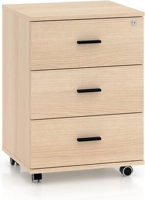 Office Plastic Drawer Domseve 108 Oak 46x41x64cm Office Plastic Drawer Domseve 108 Oak 46x41x64cm