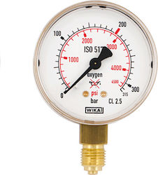 Manometru Reglator Oxigen 300bar 1/2'' Mestriner