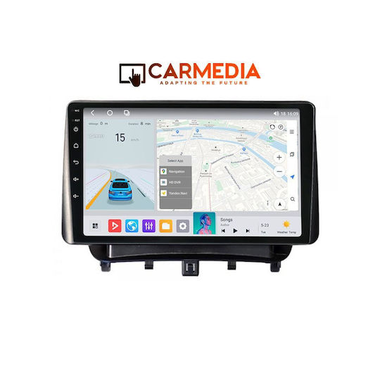 Carmedia Auto-Audiosystem für Ford Transit 2014-2020 mit Touchscreen 9" Bluetooth USB WiFi GPS Apple CarPlay Android Auto
