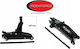 Rockforce Hydraulic Bottle Jack with Lifting Height up to 38.7cm and Load Capacity up to 13 Tons