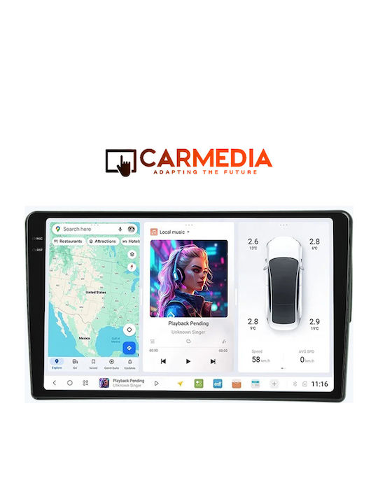 Carmedia Cmdu8095-7 Pro Plus Tablet 9.5'' Oem Toyota Auris 2013-2015