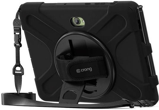 Crong Flip Cover Μαύρη (Galaxy Tab Active5 Pro)