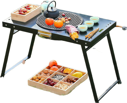 Φορητή Ψησταριά Bbq Artelibre Wildheat Μέταλλο 65x37x48cm