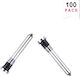 Iphone 16 16 Plus 16 Pro 16 Pro Max Bottom Screws Silver 100-pack