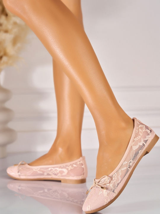 Seastar Pantofi Balerini Pentru Femei Roz