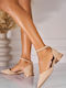 Balerini Damă Suede Kaki