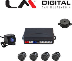 Electric Life Car Parking System with Camera / Buzzer and 4 Sensors in Black Colour