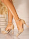 Khaki Pumps