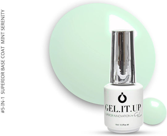 Gel.it.up 5-in-1 Superior Base 15ml Mint Serenity