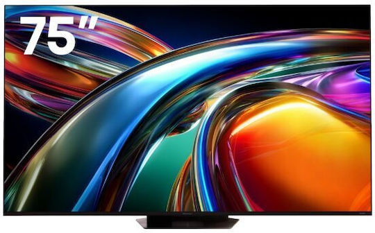 Hisense Smart Τηλεόραση 75" 4K UHD Mini LED UR9S HDR (2025) 75UR9S
