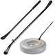 Vevor Tire Bars 2 Pieces Iron Base Tire Removal 970 Mm & Base Removal Spoon 765 Mm Changing Tools Solid Steel Alloy Heavy Duty Trucks Pickups Off Road Vehicles Buses Tractors Black