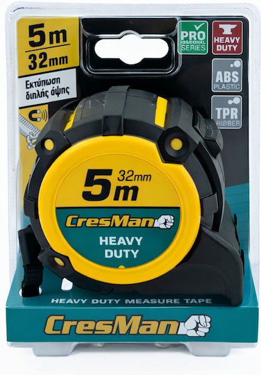 Cresman Maßband mit Magnet 32mm x 5m