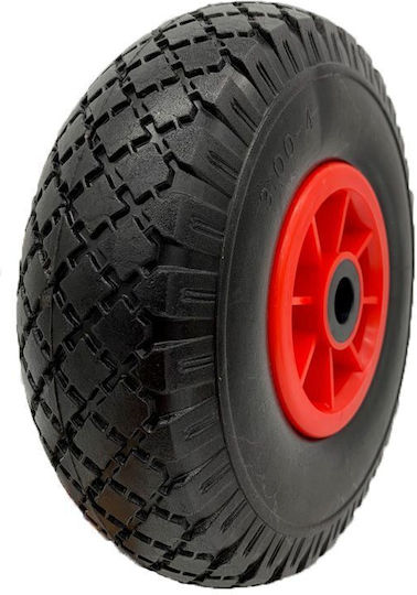Roată Cameră Dublă Din Plastic 20mm 300-4 Înlocuire Roată Cărucior 11879