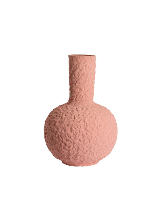 Light & Living Decorative Pink Ceramic Vase H40cm