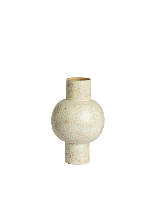 Light & Living Decorative Bamboo Vase Girona White H38cm