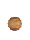 Light & Living Decorative Glass Vase Nayoro Brown H29cm
