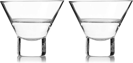 Viski Raye Σετ Ποτήρια Martini / Κοκτέιλ Κρυστάλλινα 220ml 2τμχ
