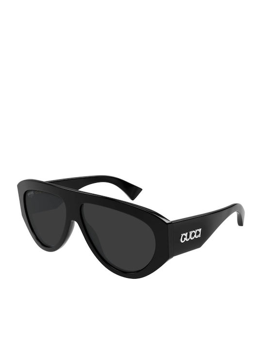 Gucci Unisex Ochelari De Soare Cu Ramă Neagră D...