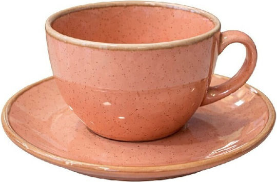 Espiel Essentials Чаша Cappuccino От Порцелан Розова 220ml