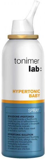 Tonimer Baby Spray Hipertonic Desfundare Hidratant Nas În Rinită 100ml