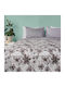 Whitegg L107 Κουβερλί Υπέρδιπλο Microfiber Γκρι 220x240cm