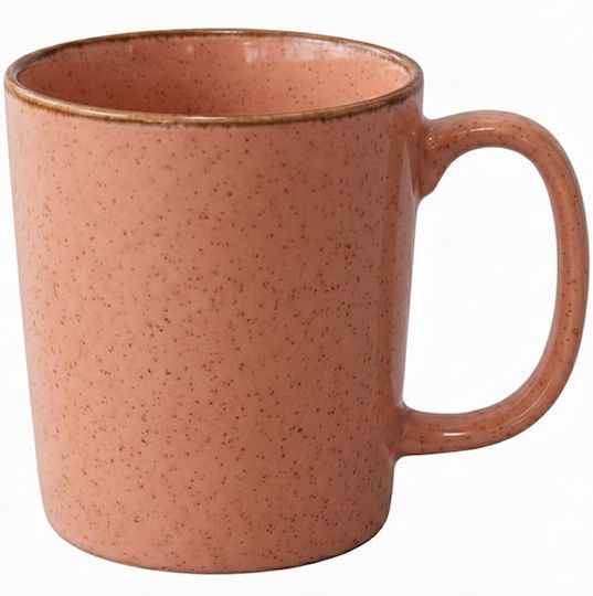 Espiel Essentials Cană Ceramică Roz 330ml