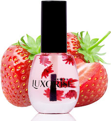 Ulei Pentru Cuticule cu Pensulă Căpșună Luxorise 15 Ml