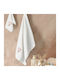 Whitegg Set of Baby Towels 2pcs R208 White Towels Weight 450gsm