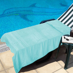 Whitegg Πετσέτα Microfiber Σώματος Τιρκουάζ