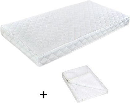 BabyNeeds Saltea Pentru Pătuț cu Fibră de Cocos 60cmx120cmx8cm