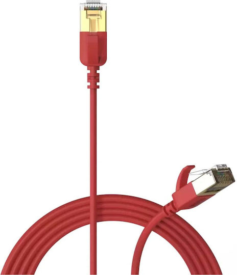 Procab U/FTP (STP) Kat.7 (10Gbps) Netzwerkkabel Ethernet 1,5m Rotes