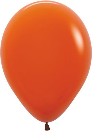 Балони Латекс 5 Оранжеви 50 Бройки Sunset Orange