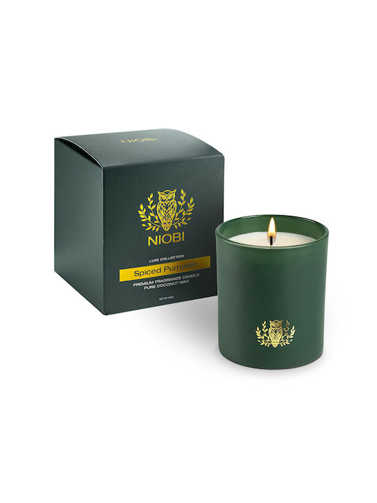 Candle Light Aromatisches Kerze in Gefäß mit Kürbis Parfüm 250gr